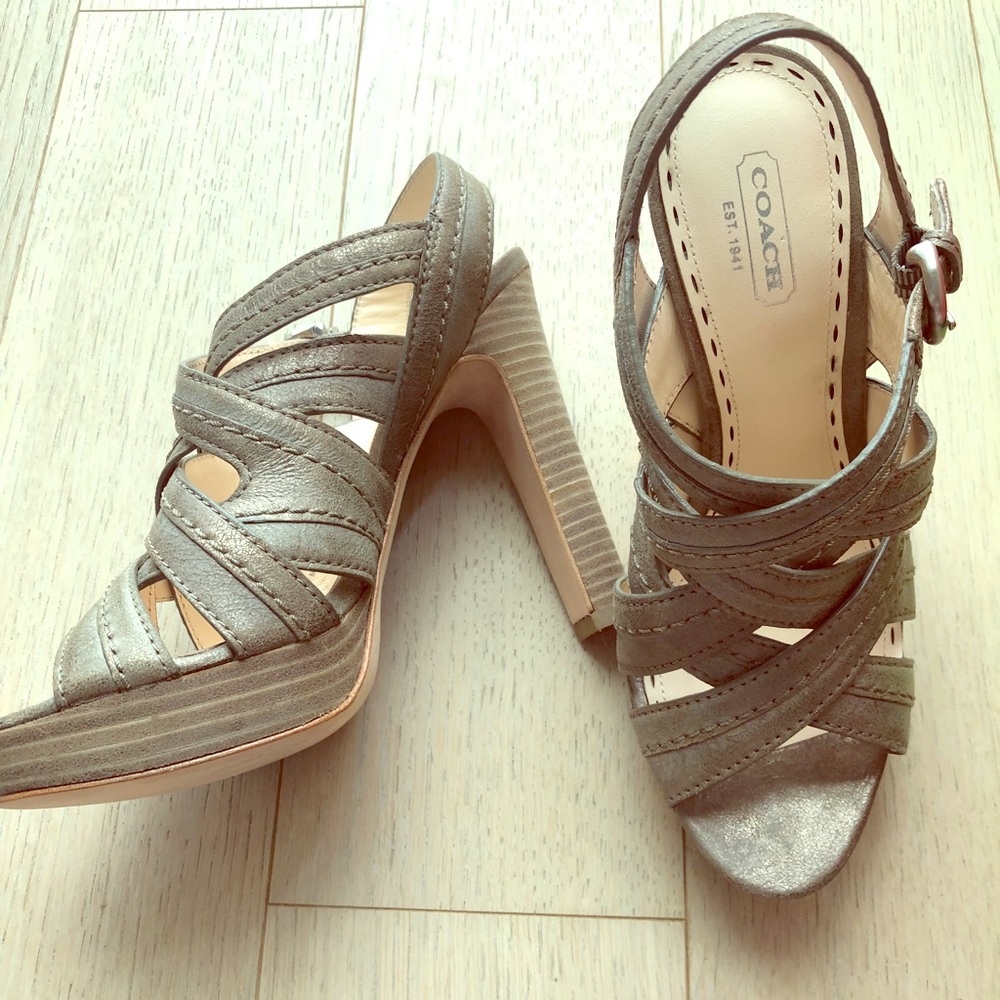 Unworn Coach heels